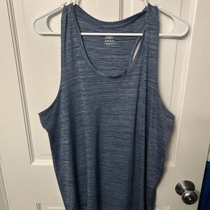 Athletic Works Heather Blue Tank Top